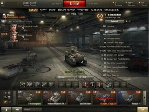 World of tanks more garage slots mod 1